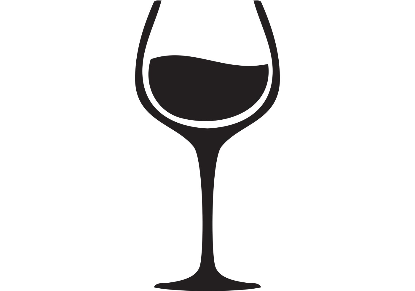 Wine Glass Clipart.