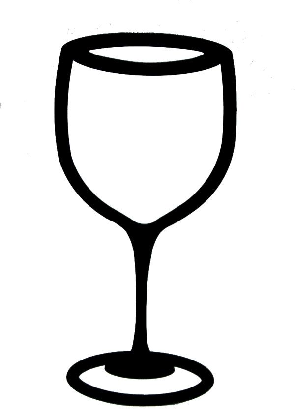 wine glass clipart.