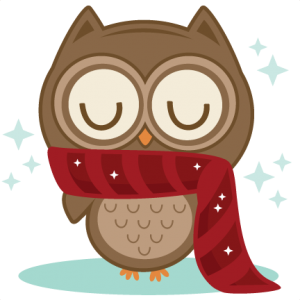 Winter Owl Clipart.