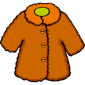 Cartoon Coat Clipart.