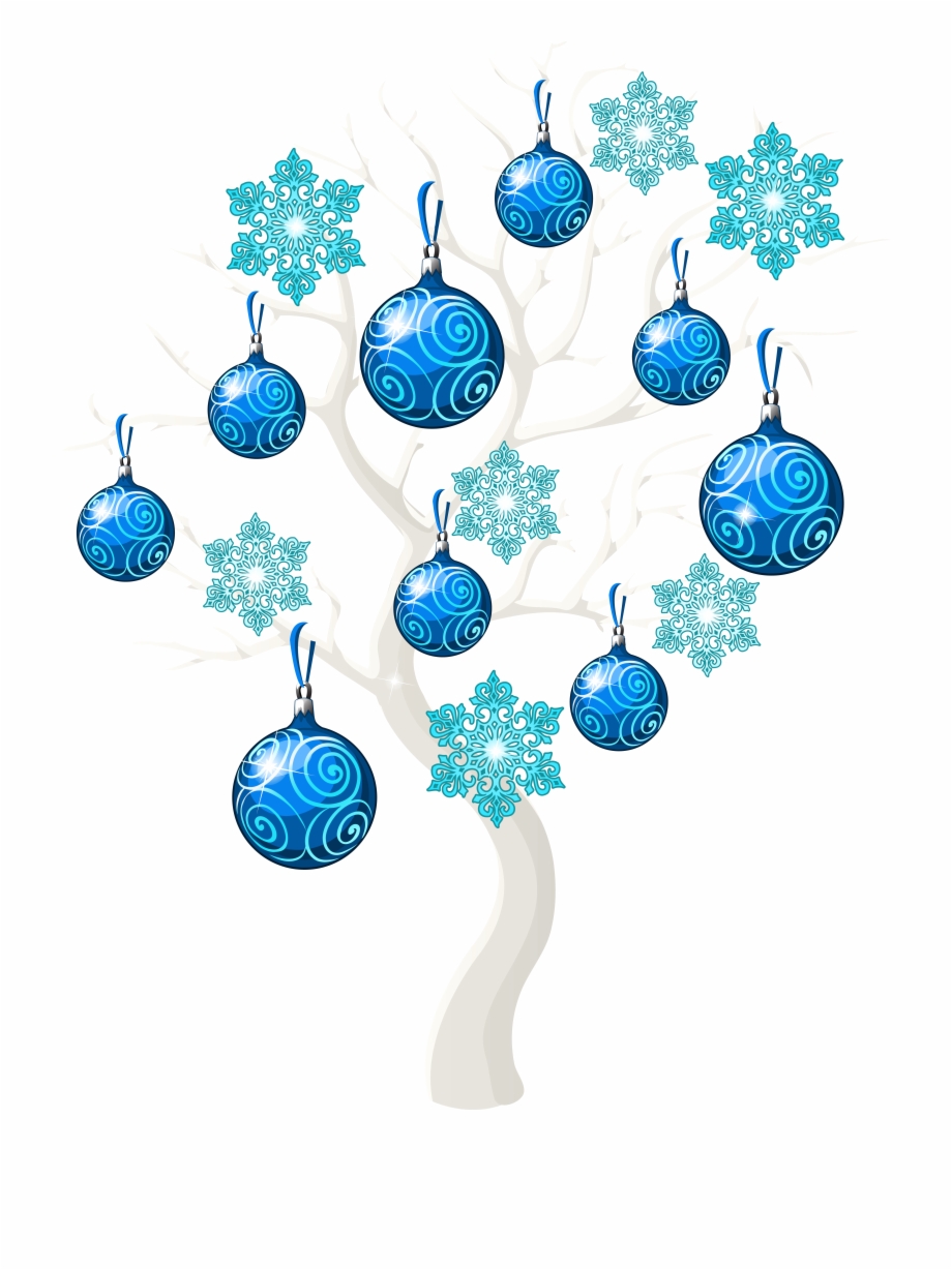 Winter Christmas Tree Png Clip Art Image.