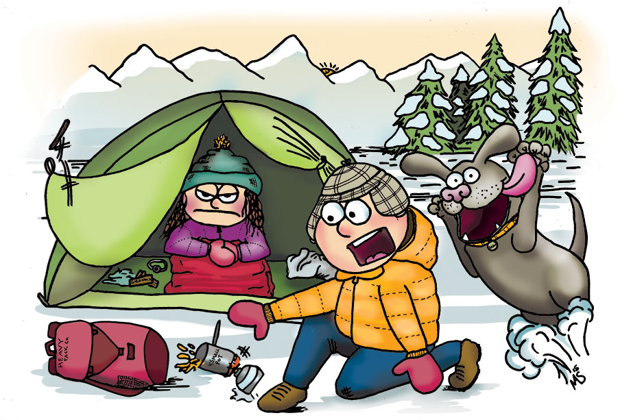 Mountain Outlaw magazine: Winter Camping.