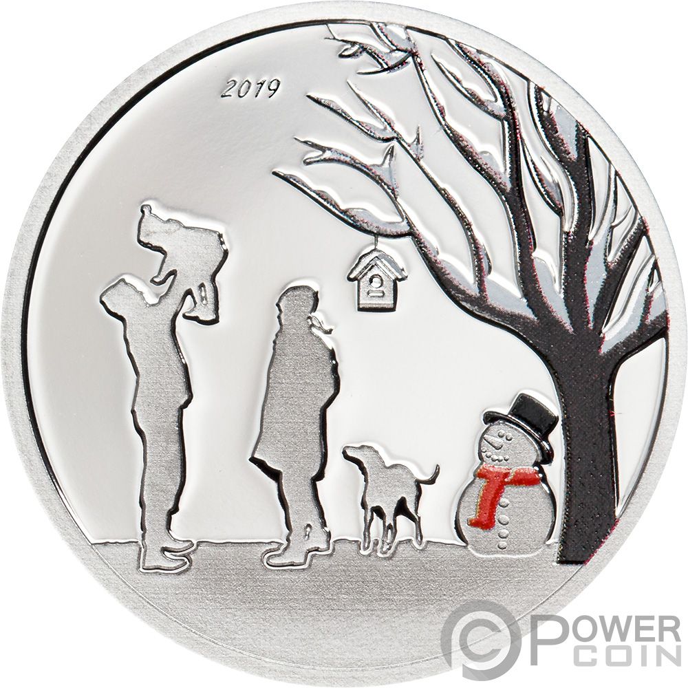 Details about WINTER WONDERLAND Globes Silver Coin 1$ Cook Islands 2019.