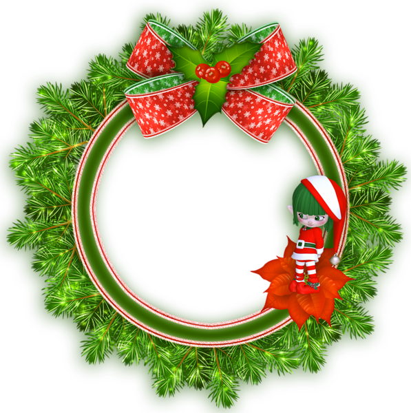 Poinsettia clipart wreath, Poinsettia wreath Transparent.