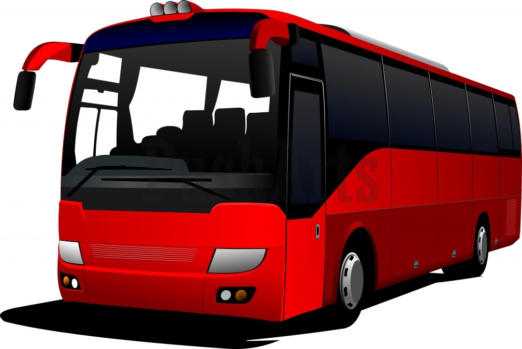 Tour Bus Clipart.