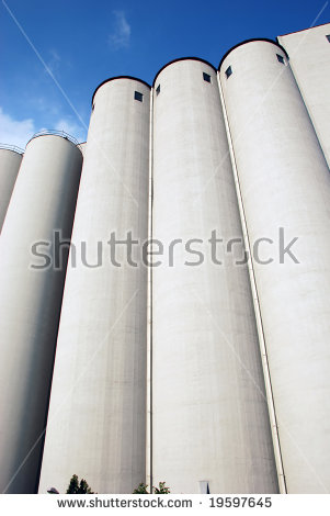 Corn Silo Stock Photos, Royalty.