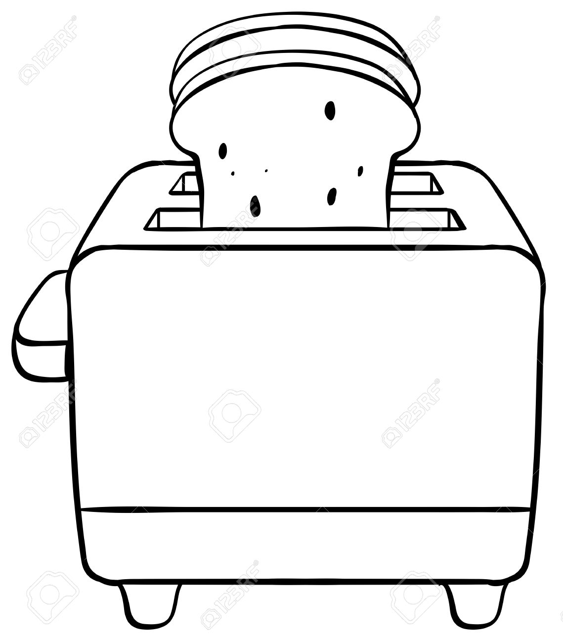 91 Toaster free clipart.