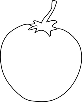 Free Tomato Clip Art Black And White, Download Free Clip Art.