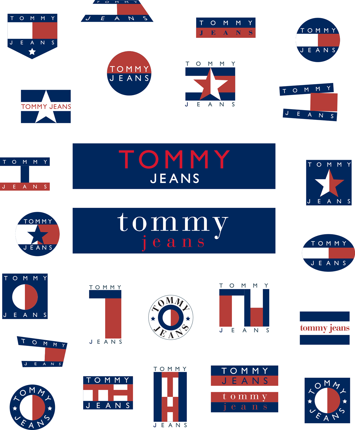 Tommy Jeans logo on Behance.