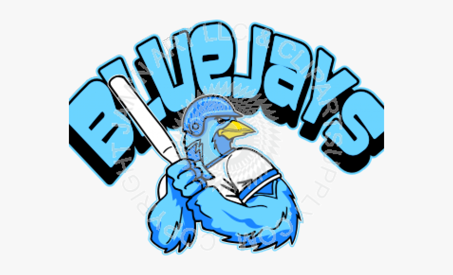 Blue Jay Clipart Baseball.