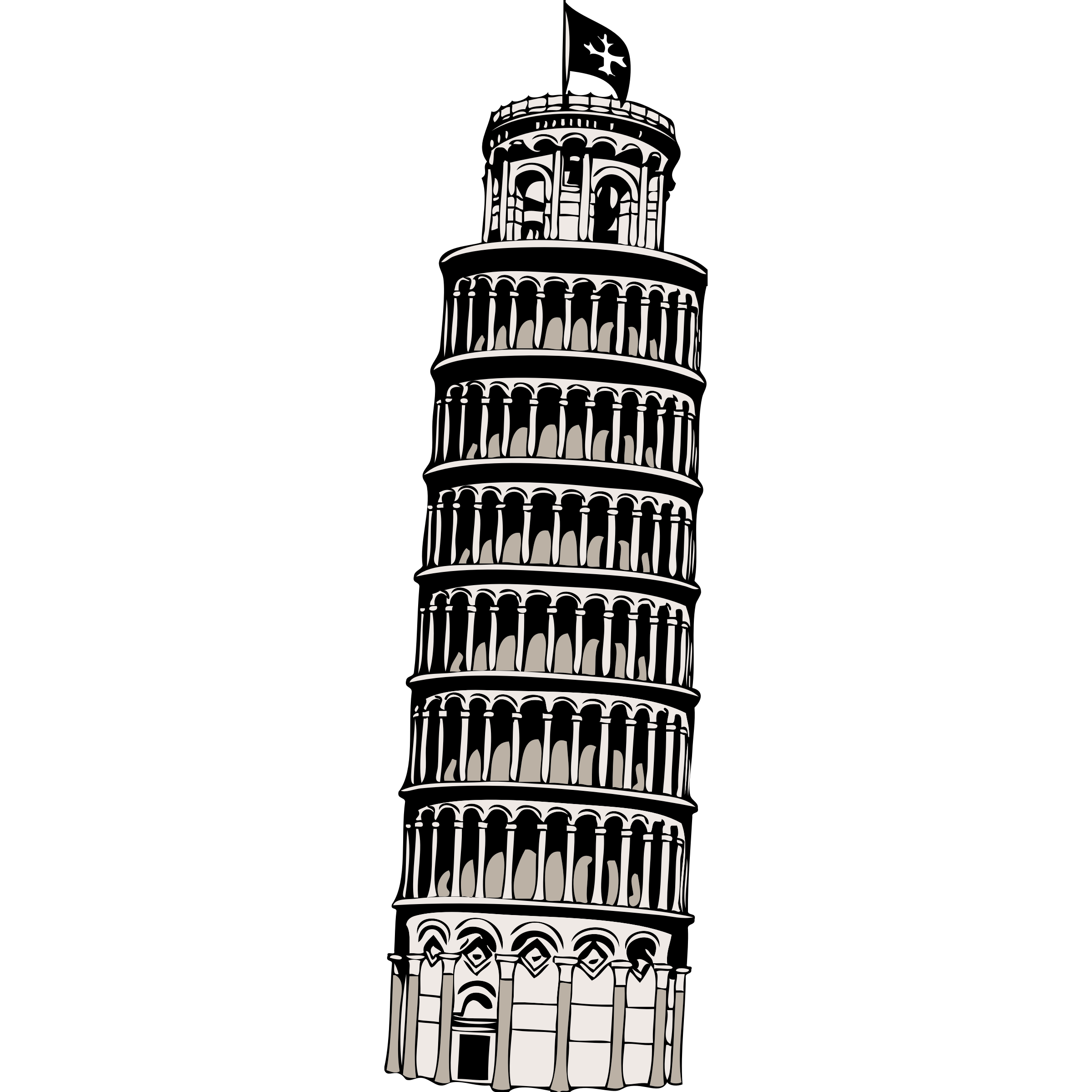 Arriba 102+ Foto La Torre De Pisa Dibujo Alta Definición Completa, 2k, 4k