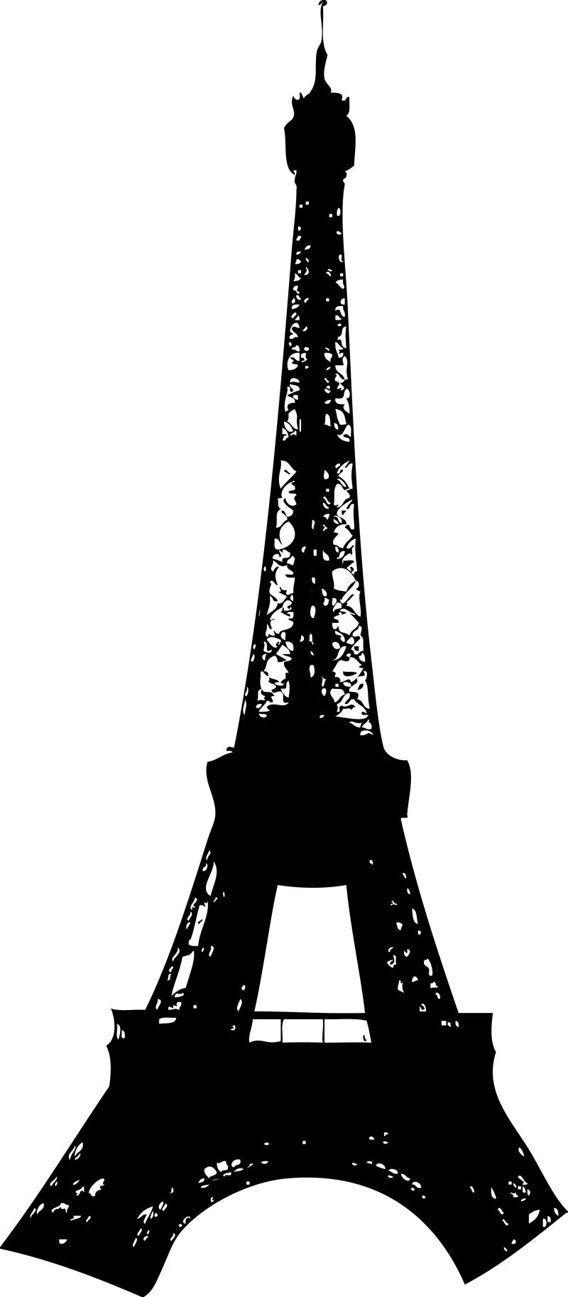 Download Free png Silueta de la torre Eiffel. D.