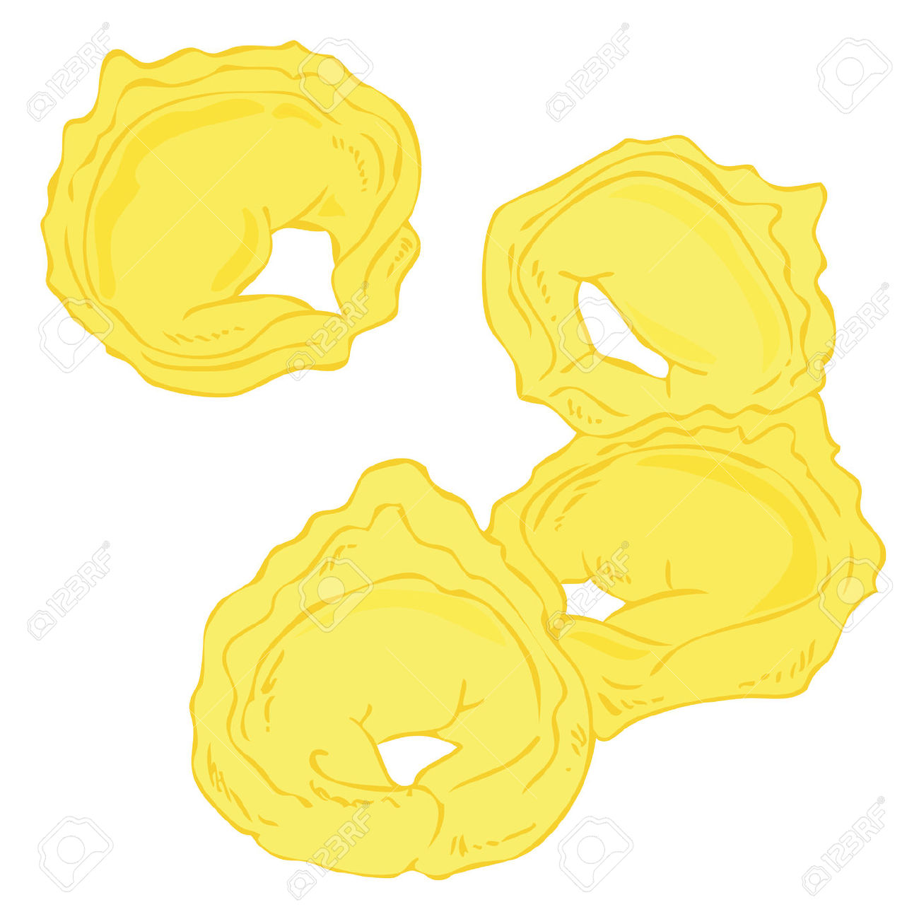 Fresh Tortellini. Royalty Free Cliparts, Vectors, And Stock.