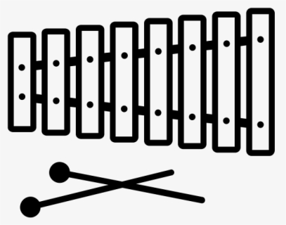 Free Tabla Black White Clip Art with No Background.