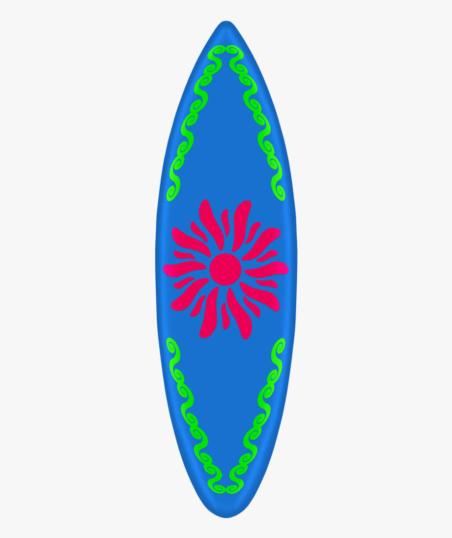 Surfboard Clipart Moana.