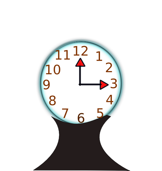 Table Clock Clip Art at Clker.com.