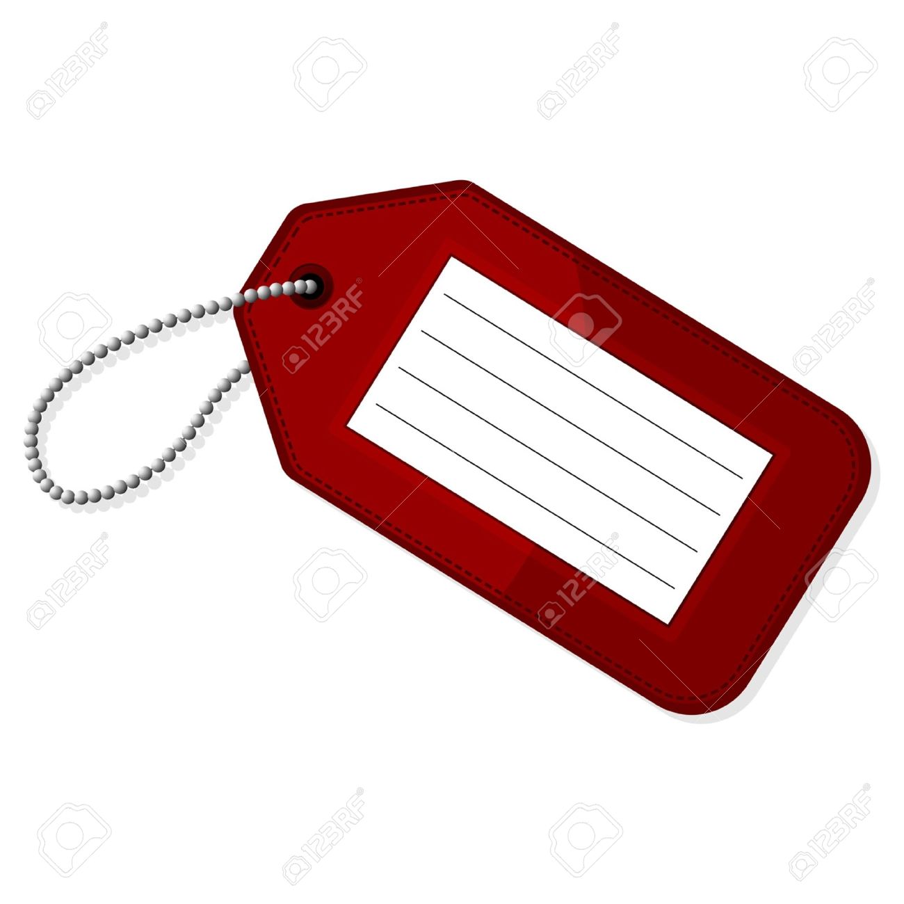 Luggage tag clipart 6 » Clipart Station.