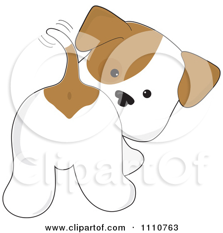 Cute Cartoon Dogs Clip Art.