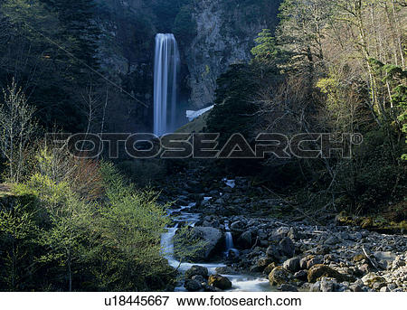 Picture of Hirayu Great Falls, Takayama, Gifu, Japan u18445667.