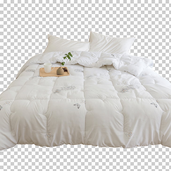 Bed frame Mattress Pads Bed skirt Bed Sheets, Mattress PNG.