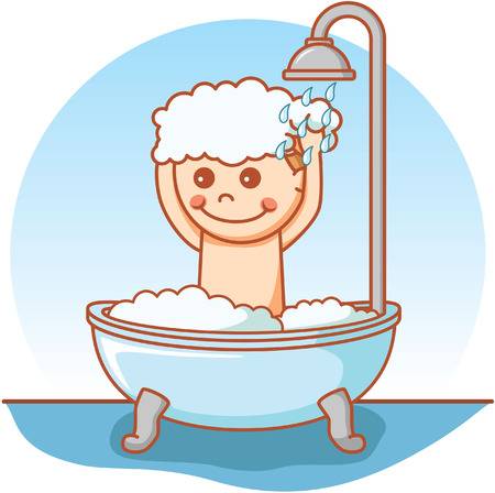 Taking a shower clipart 5 » Clipart Station.