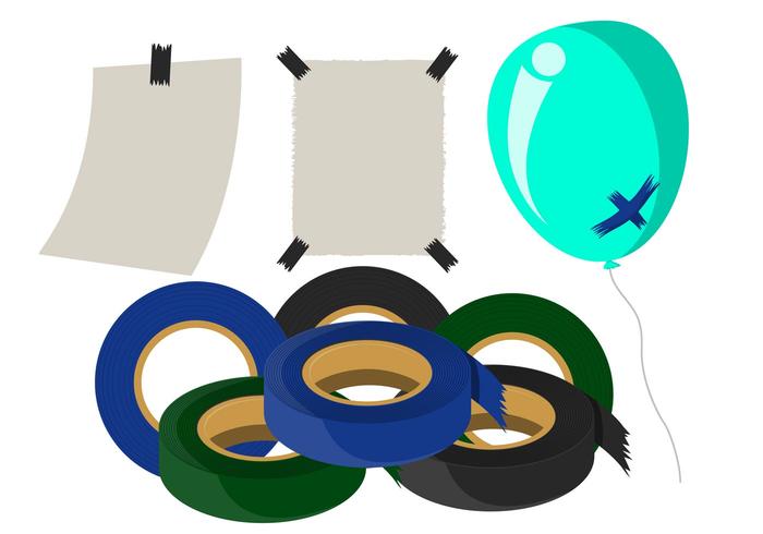 Duct Tape Vector Pack.