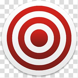 Target logo, Red White Target transparent background PNG.