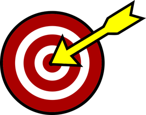 94 target clip art bullseye.