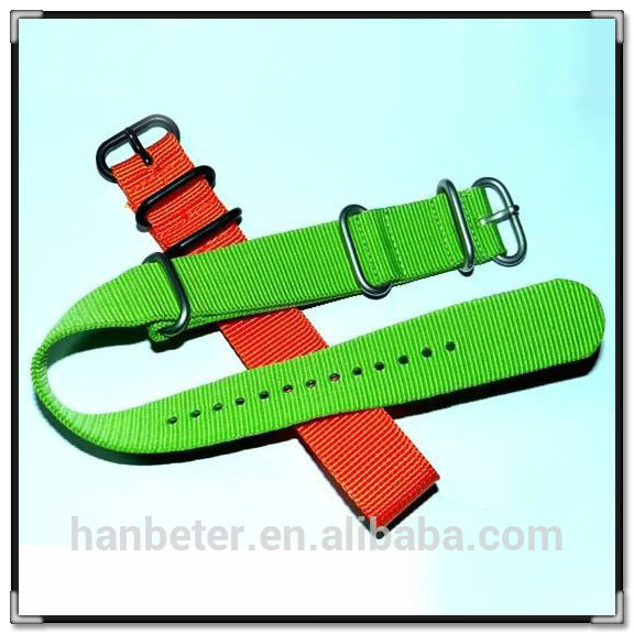 Pvd Buckle High Quality Fashion Nato Band Adjustable Custom.