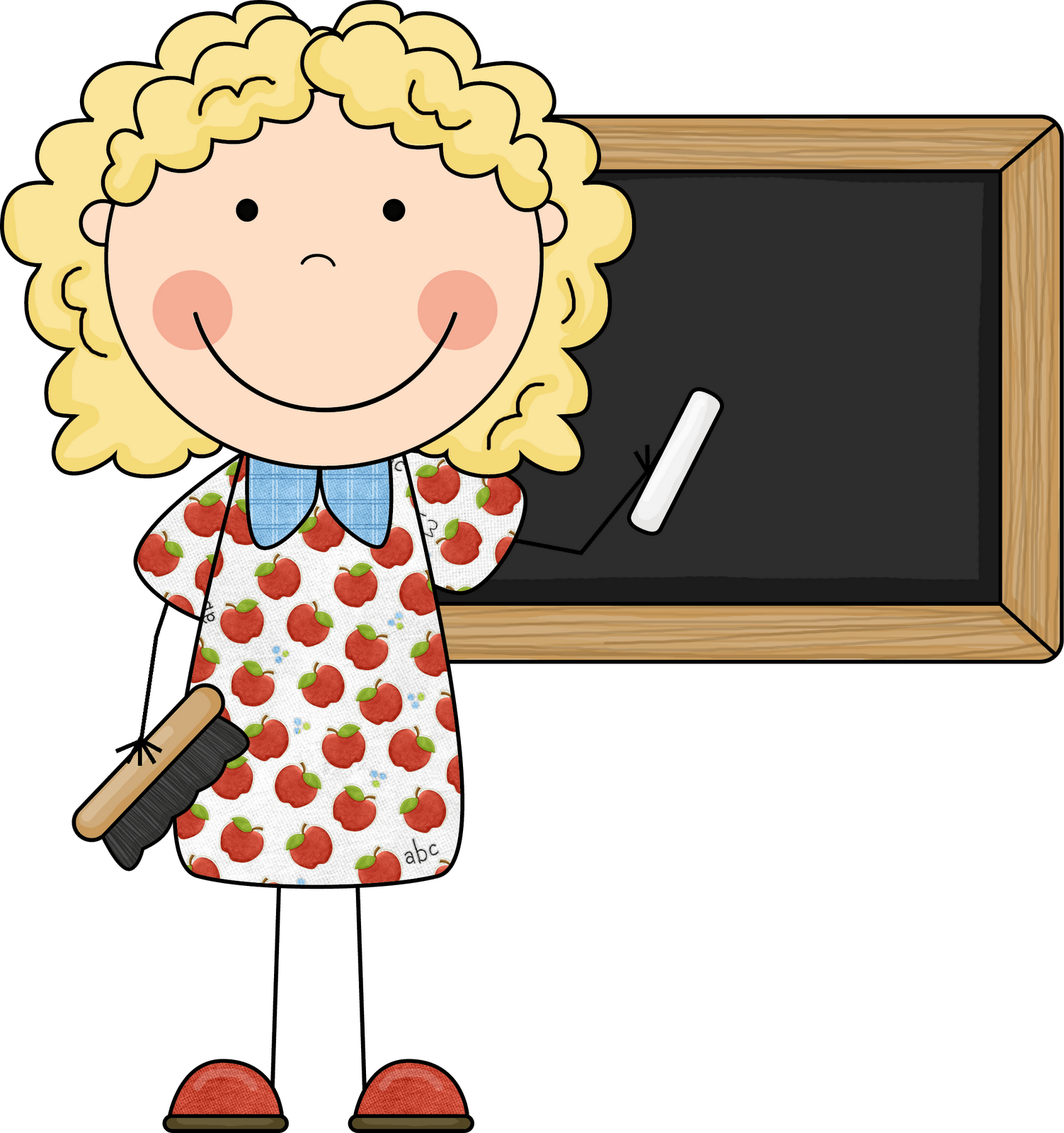 Teacher clipart.