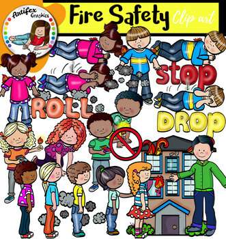 Fire Safety Clip Art.