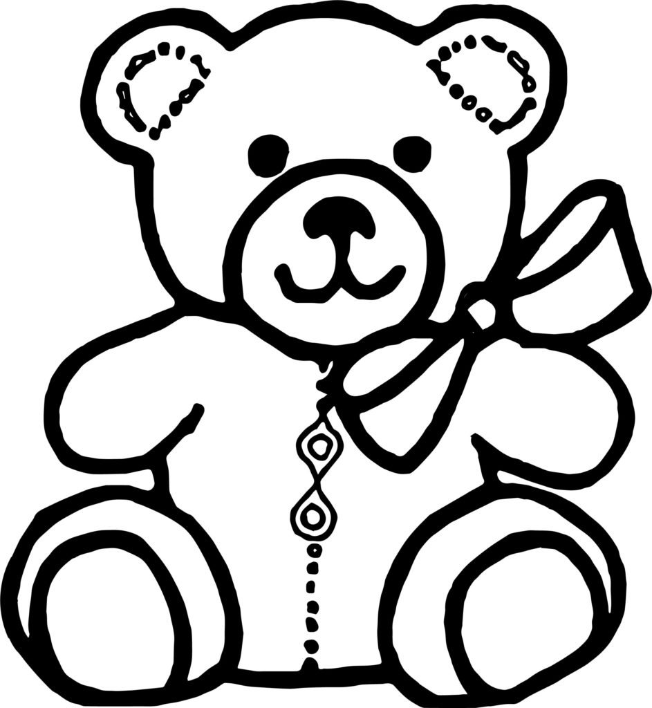 Toy Bear Drawing.