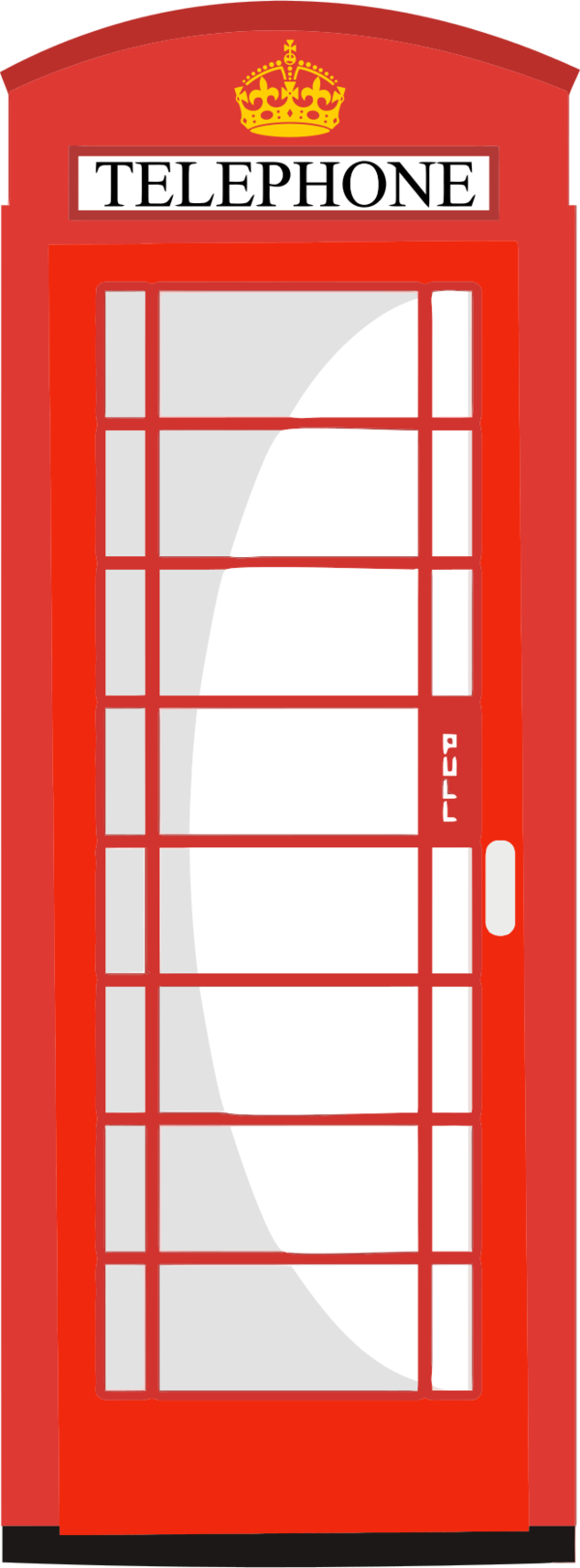 Telephone Box Clipart.