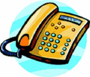 Clip Art Telephone System.