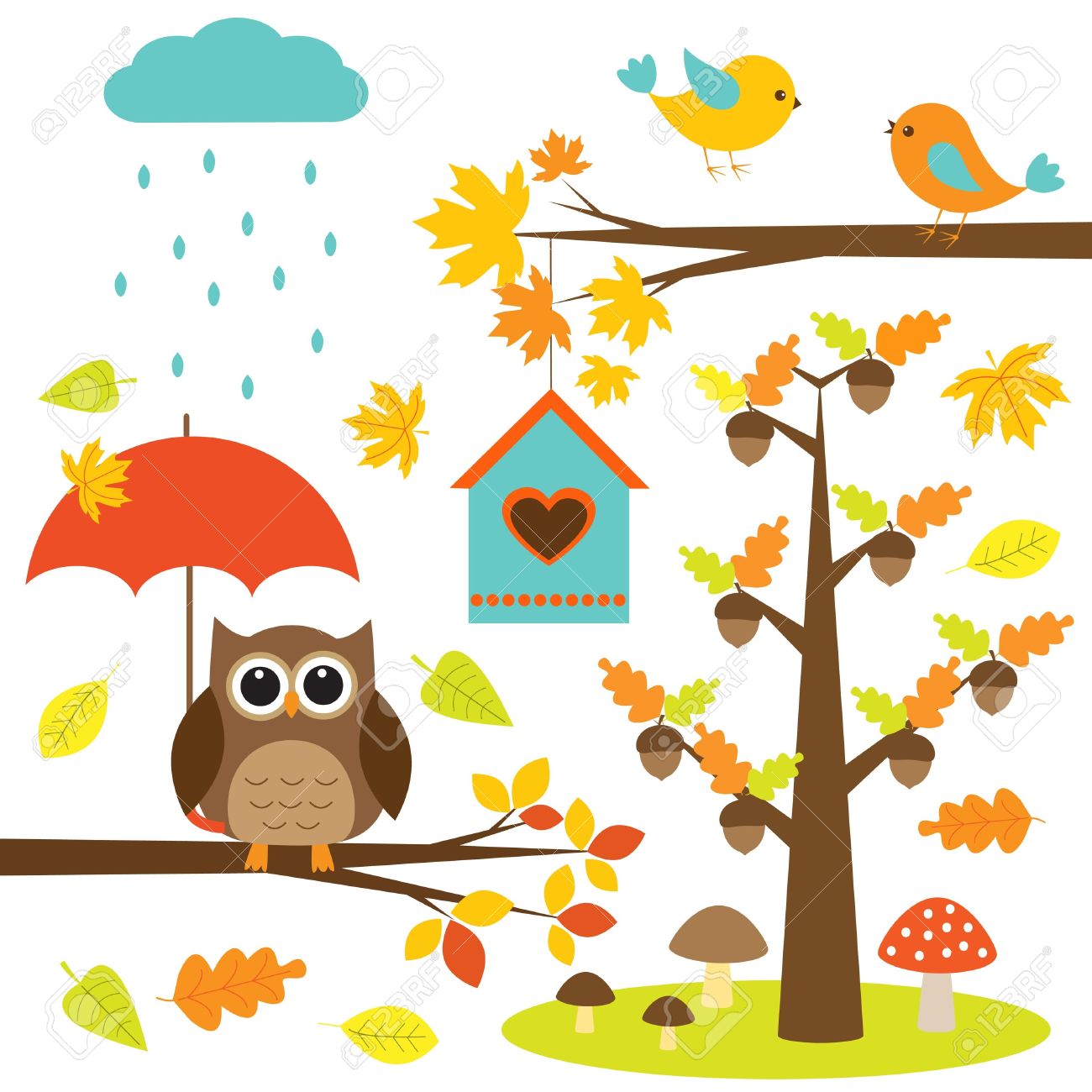 Birdhouse clip art.