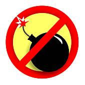 No terrorism clipart.