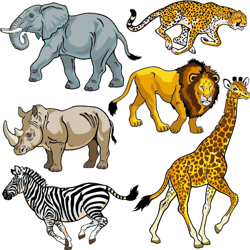 Wild animal clip art free vector download (212,819 Free vector.