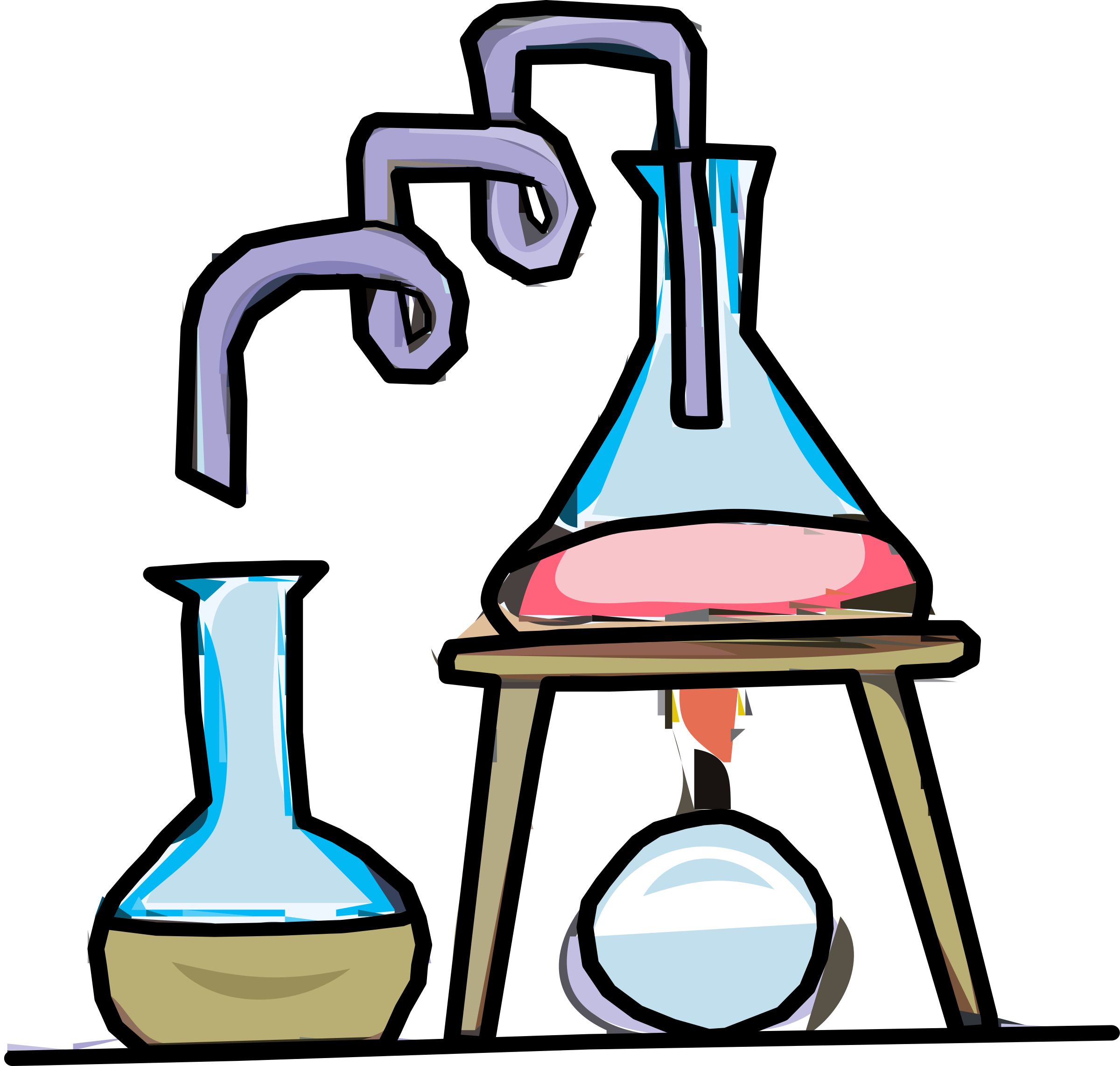 Science Test Clipart.