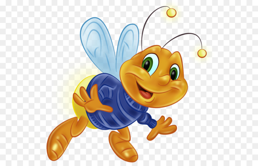 Cartoon Bee clipart.