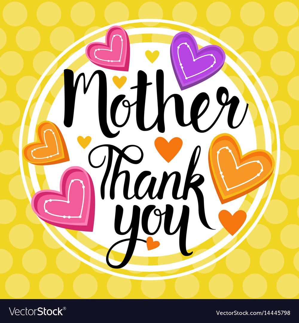 Thank you mom happy mother day spring holiday.