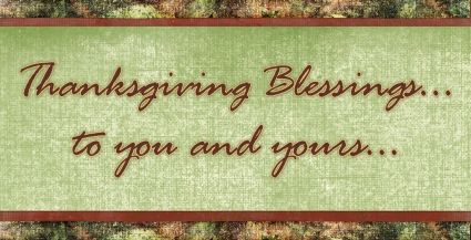 Thanksgiving Blessing Clipart.