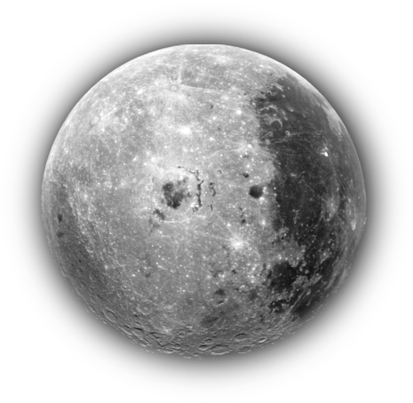 The moon clip art download.