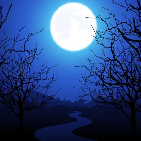 Moonlight Clip Art, Vector Moonlight.