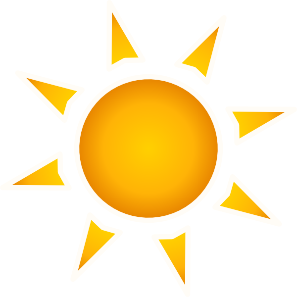 Animation Sun Light Clipart.