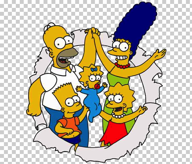 Homer Simpson Lisa Simpson Marge Simpson Bart Simpson The.