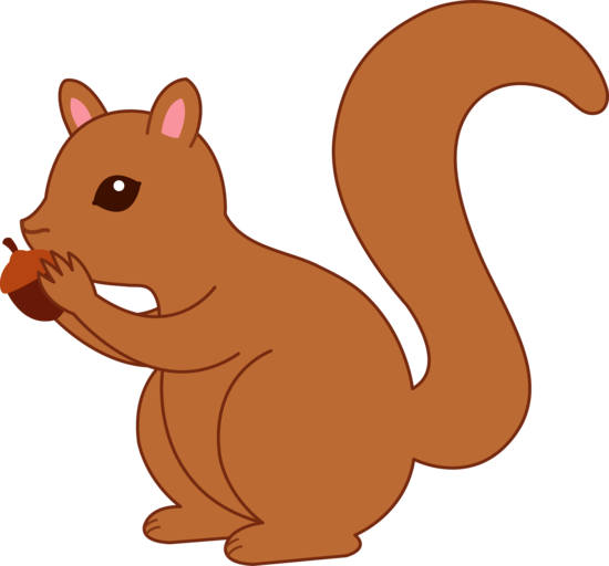 Squirrel Clipart.