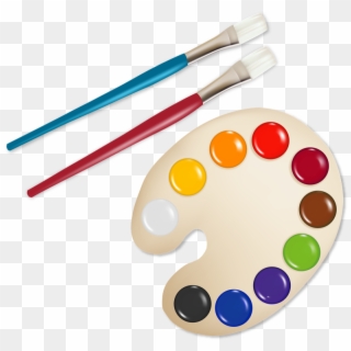 Free Paint Brush Clipart Png Transparent Images.