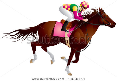 Thoroughbred Racing Stock Photos, Royalty.