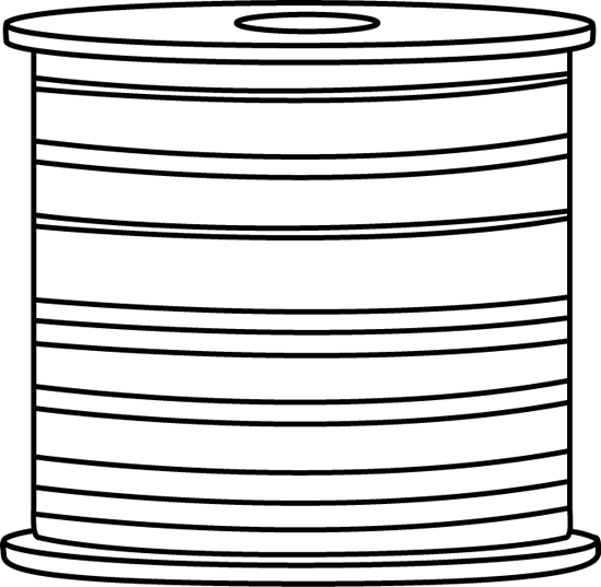 Yarn Clipart Black And White.