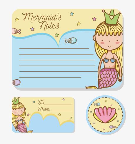 Mermaids printable sheet.